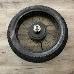 SUPER73 RIM MOTOR WHEEL TIRE TUBE SPROCKET COMPLETE SUPER 73 E-BIKE  RX R S2 SERIES 