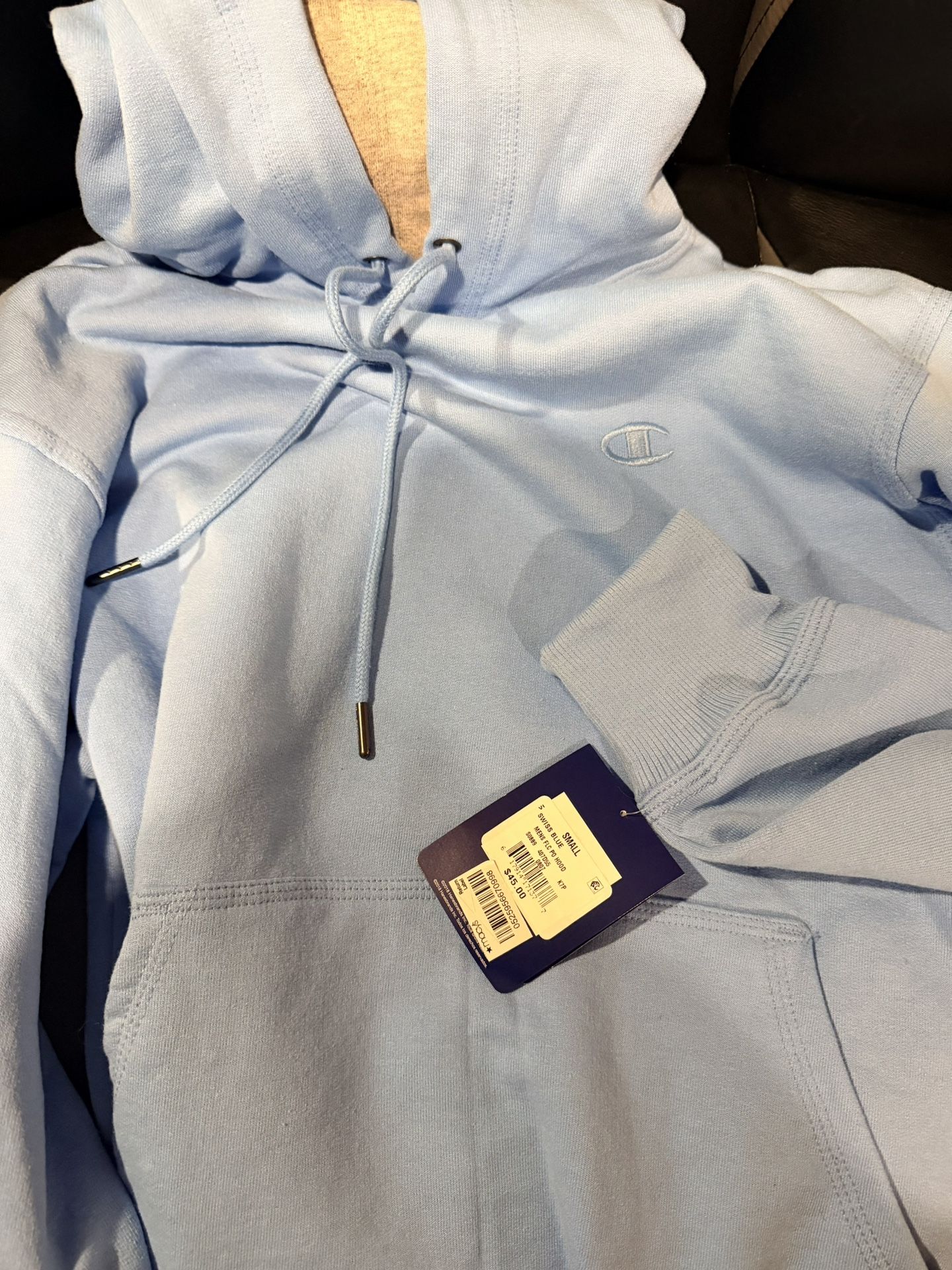 Mens Champion Hood Size Small Brand Mew With Tags