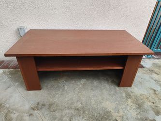 FREE Wood Coffee Table with Lower Shelf FREE