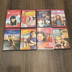 Set Of Eight American Girl Movies On Dvd