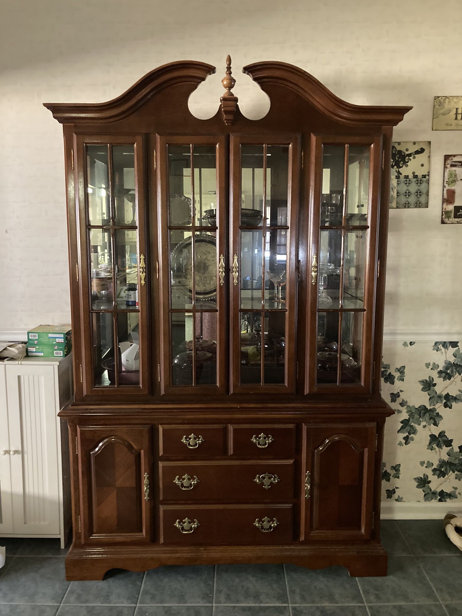 Cherry China Cabinet 