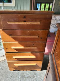 Free wood dresser