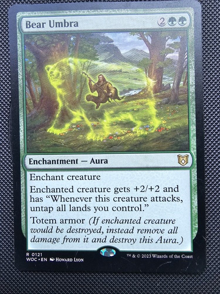 Bear Umbra [Wilds Of Eldraine] 