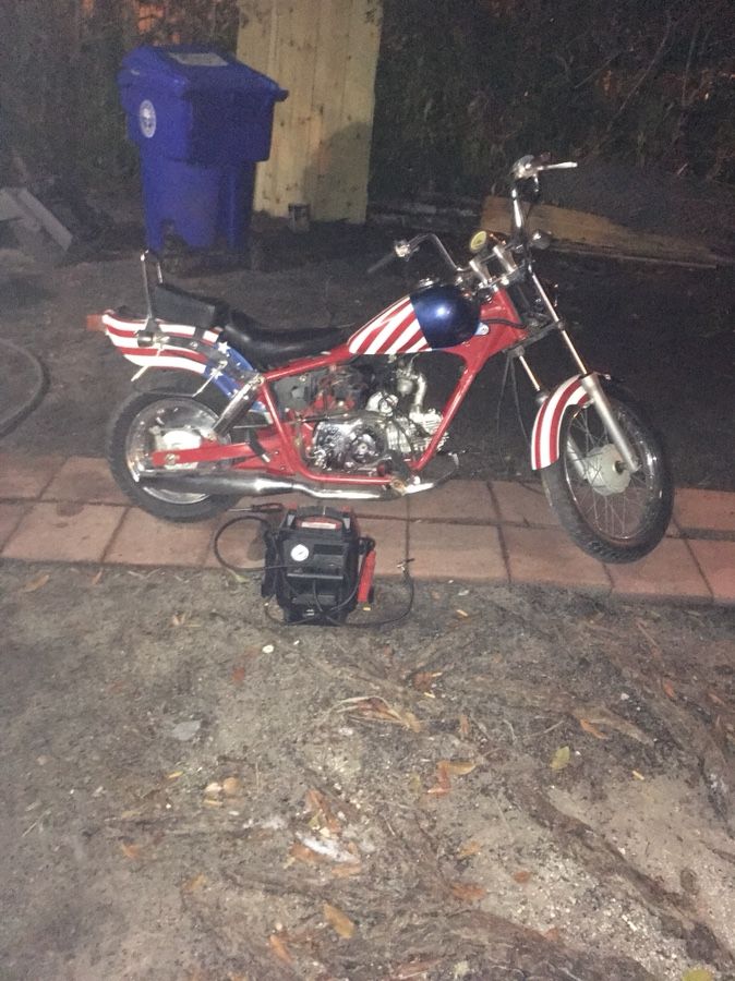 Pagsta 110 cc mini chopper