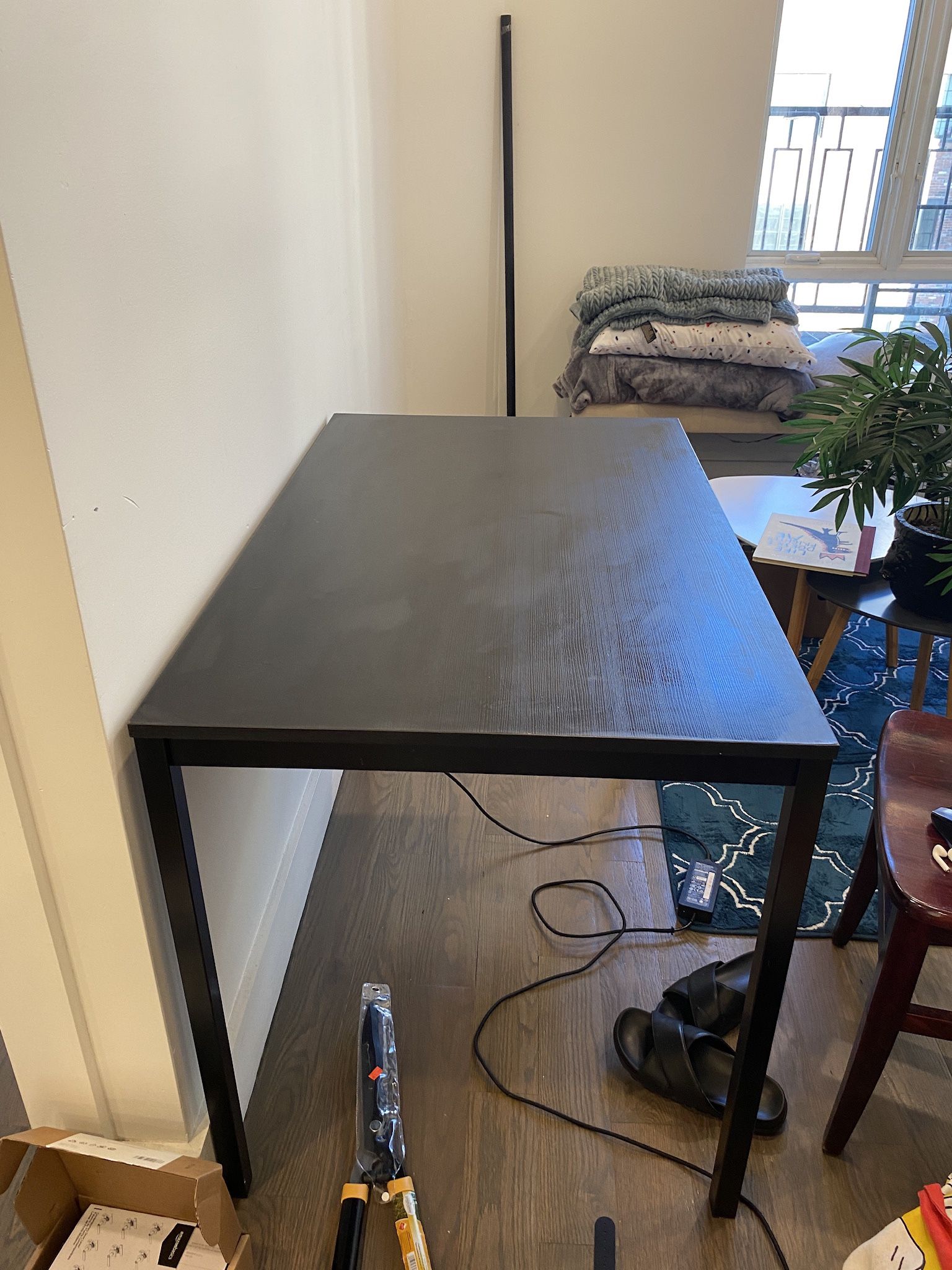 Black Table/Desk/Dining Table IKEA for Sale in Brooklyn, NY OfferUp