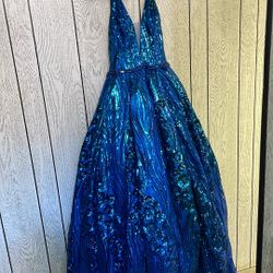 Royal Blue Dress
