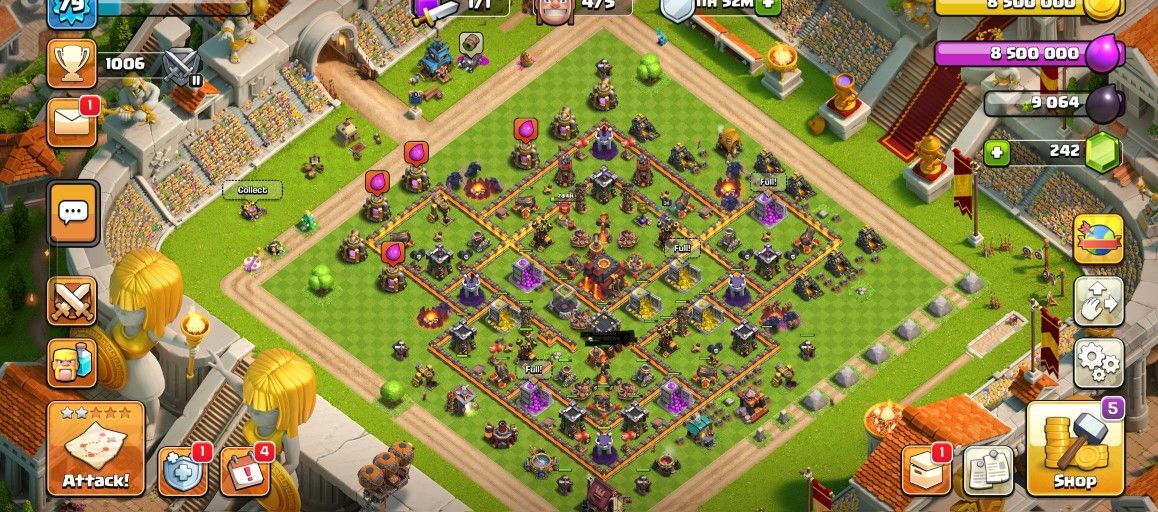 Clash Of Clans- Townhall 10