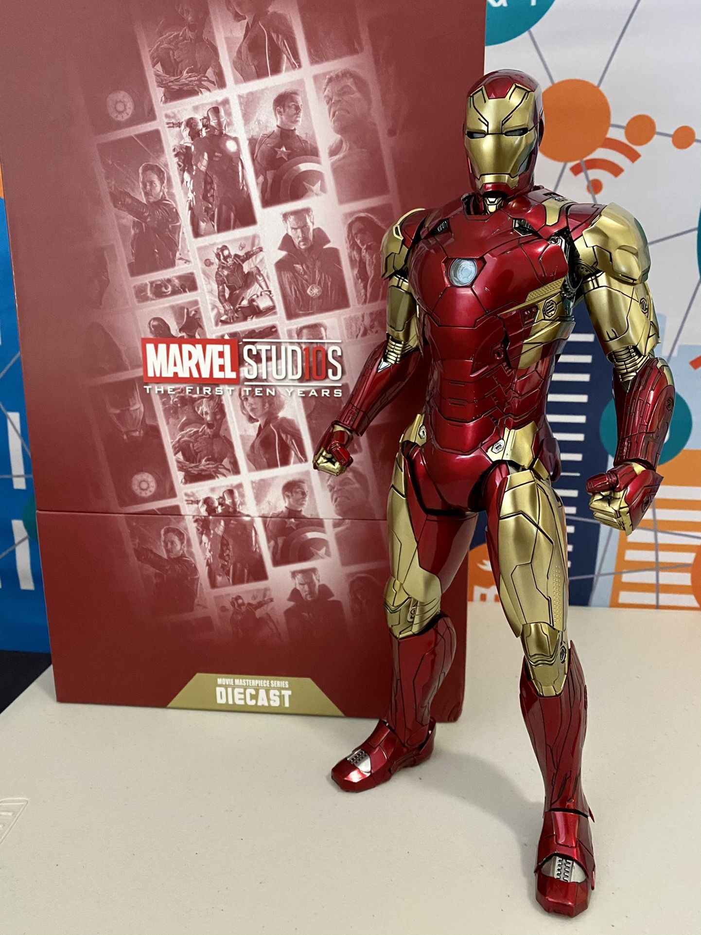 Hot Toys Iron Man Mark 46 Concept Art