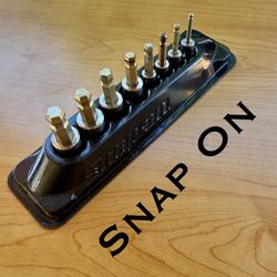 Snap On 8 pc Combination Drive Metric Ball Hex Bit Socket Set (((( $280 FIRM )))) ❗️Like New ❗️