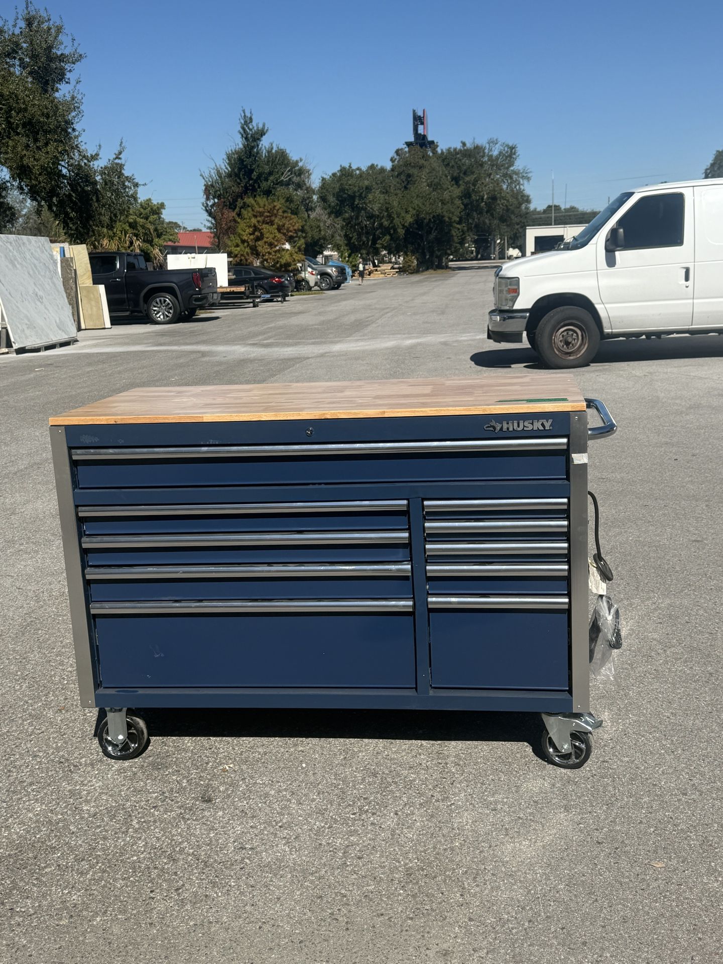 NEW Husky 52” Gloss Blue Tool box