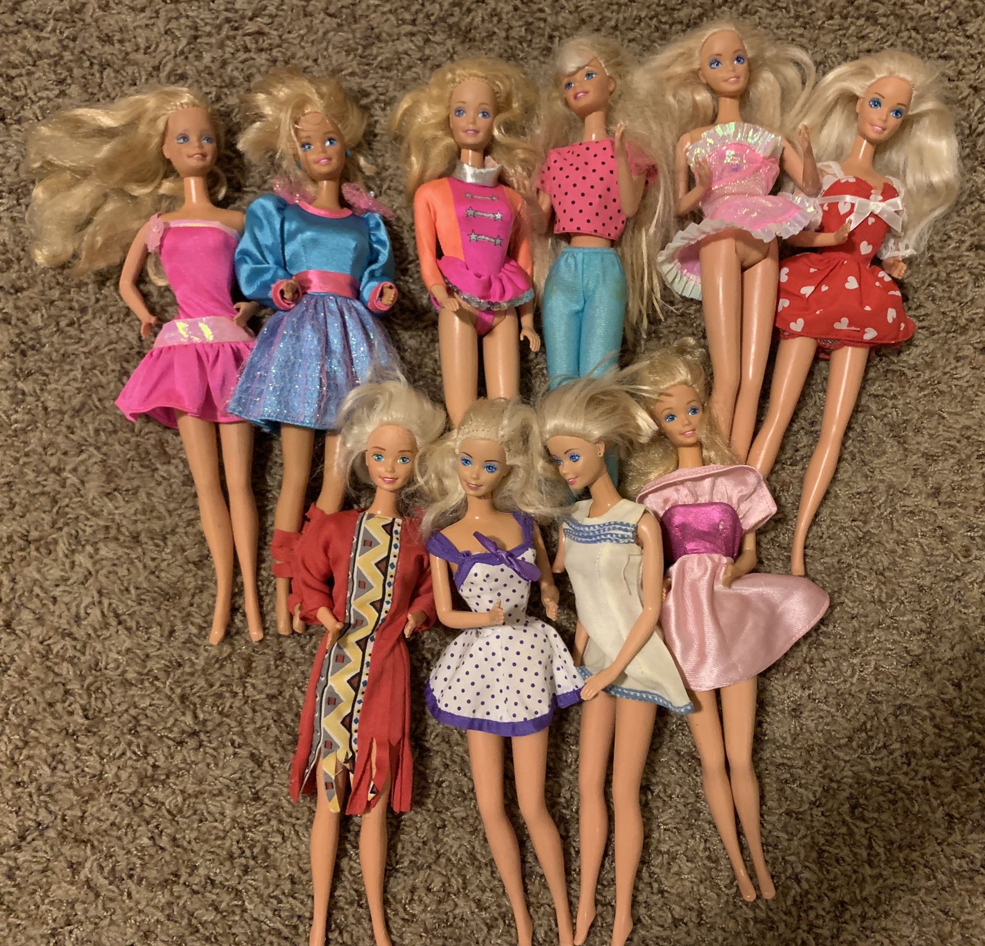 Huge Barbie doll lot