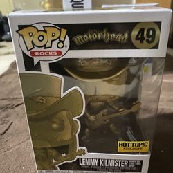 Exclusive Gold Motörhead Funko