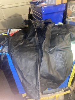 Leather Jacket Size XL Mens