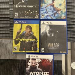 PS4 and PS5 Games