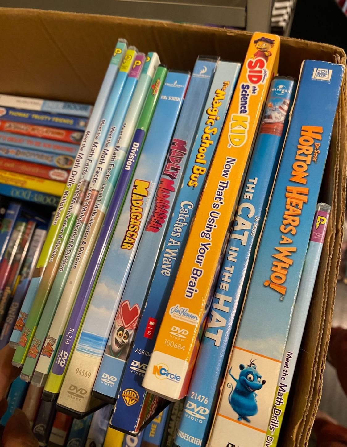 DVD Prices Starting At $5 Each