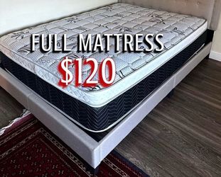 Full size pillow top mattress