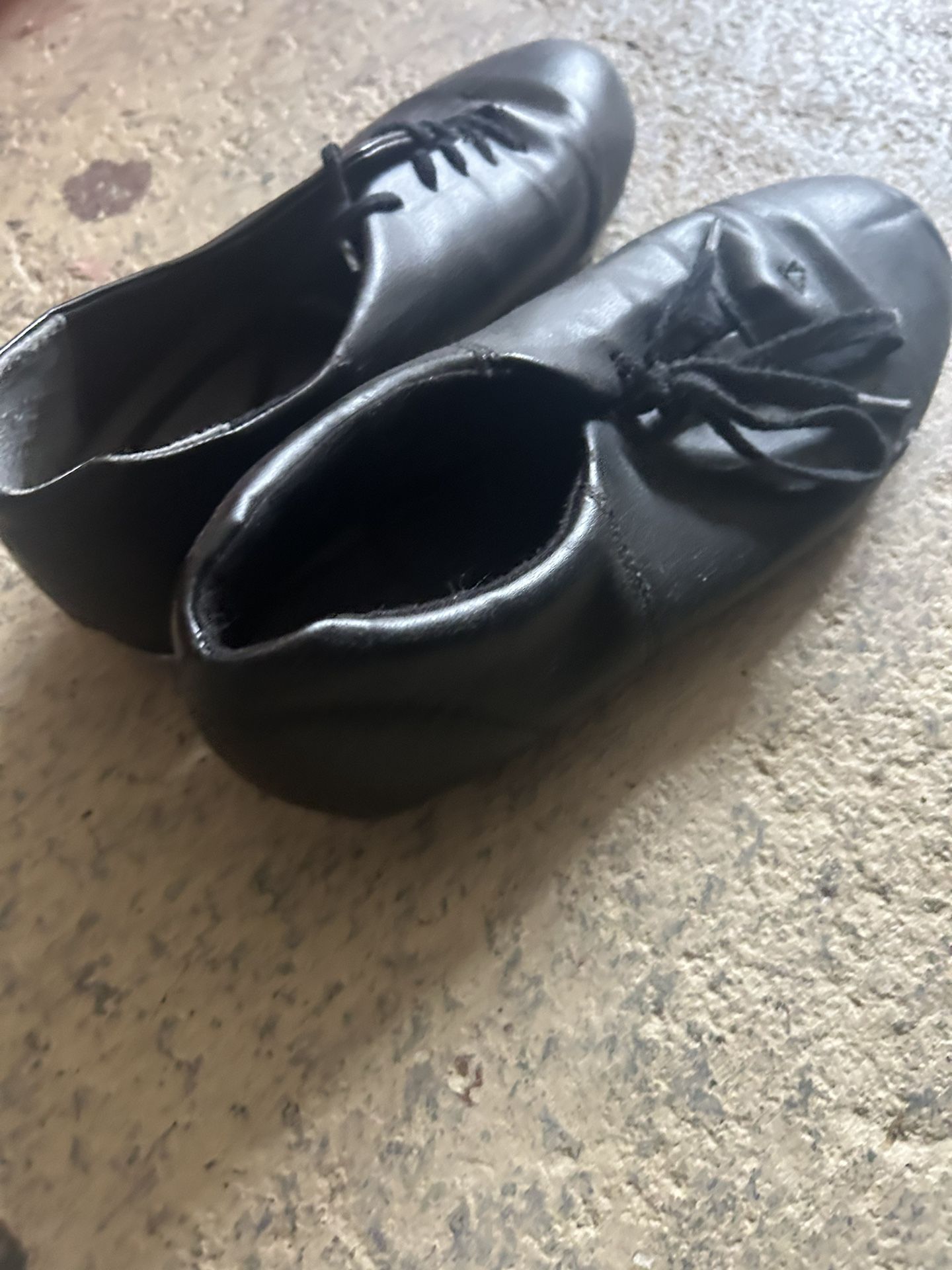 Tap Shoes Dance Black Size 8