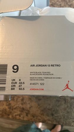 Michael Jordan size 9