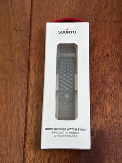Genuine Suunto 22mm Athletic 3 Silicone Watch Strap Ocean Blue S+M Band OEM