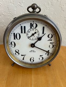 Vintage  (1950’s) Big Ben alarm, clock
