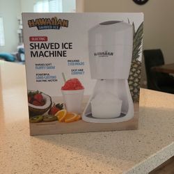 Hawaiian Shaved Ice Machine