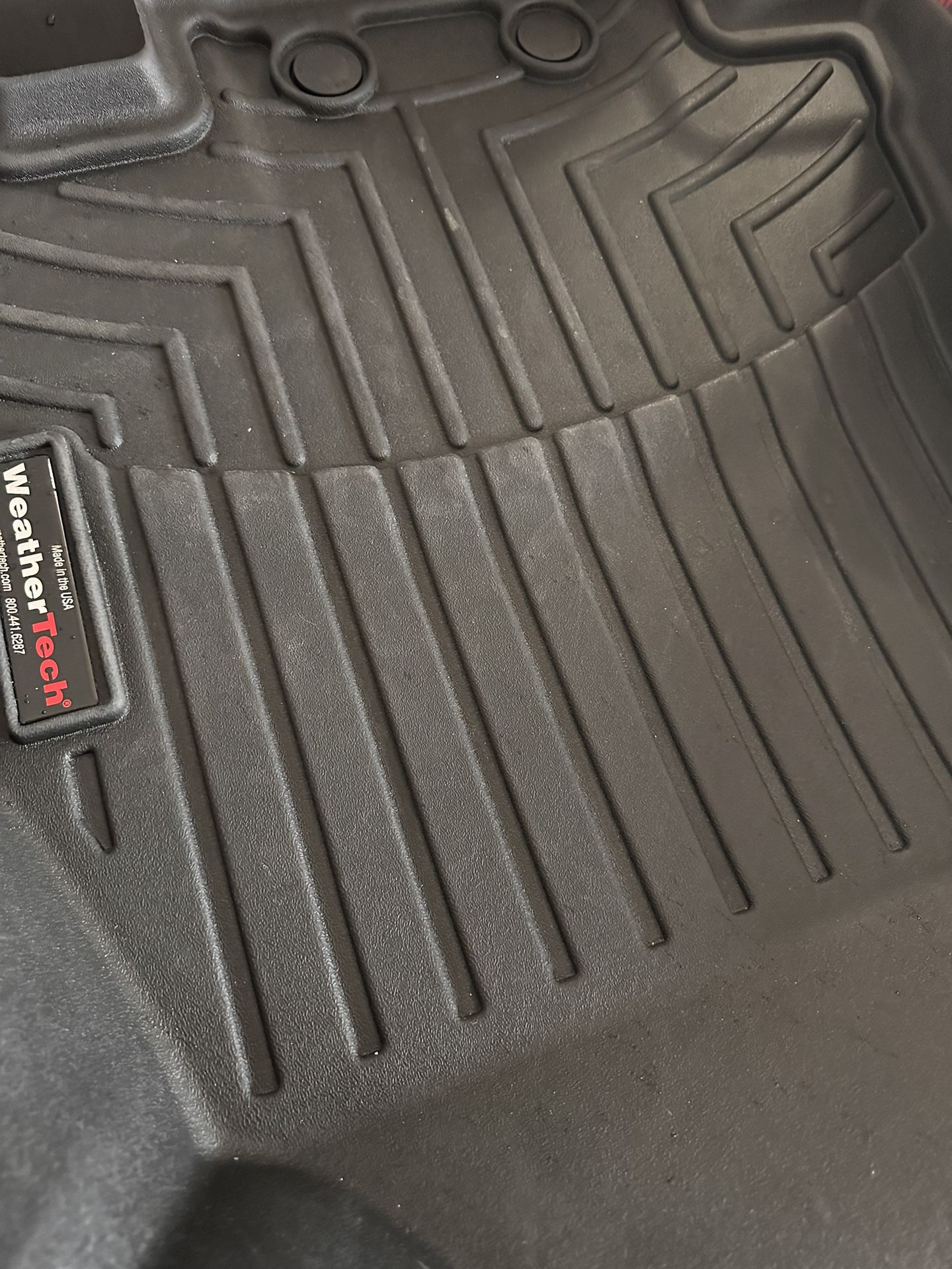 WeatherTech Car Front And 2nd Row Mats 