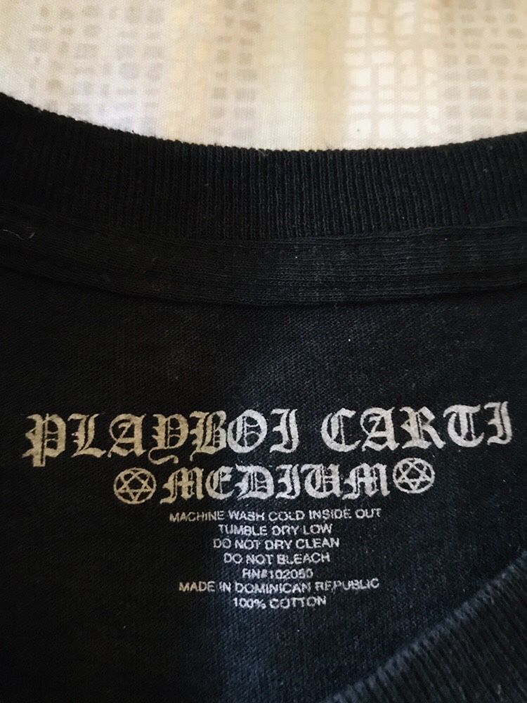 Playboi Carti Rockstar Made Concert T-shirt for Sale in West Hempstead, NY  - OfferUp