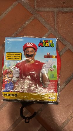 Mario hat and glove