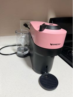 Nespresso Vertuo Pop + Coffee Machine (Candy Pink)