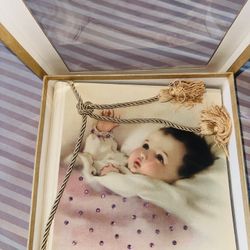 Terra Traditions Baby Photo Album with SWAROVSKI Crystal Embellishments