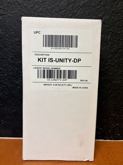 Liebert Communications Network Card KIT IS-UNITY-DP