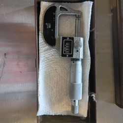 Vintage NSK Japan Mechanical Digital Counter Outside Micrometer 0-1" 0.0001" 550-601