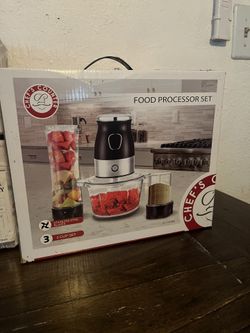 Chef Counter Food Processor Set