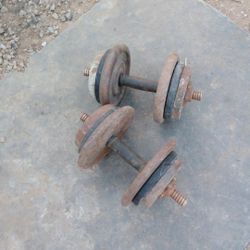 Dumbbells 2x40lbs