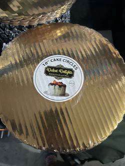 10” cardboard cake circles