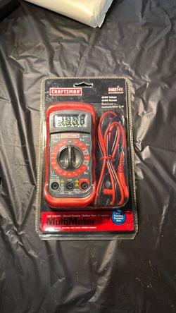Craftsman Digital Multimeter CAT II-600V $100