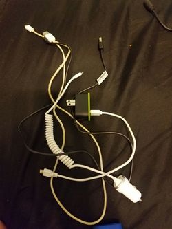 Android chargers (USB and car chargers)
