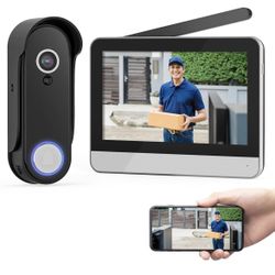 brand new Wireless Smart Video Doorbell System. firm price