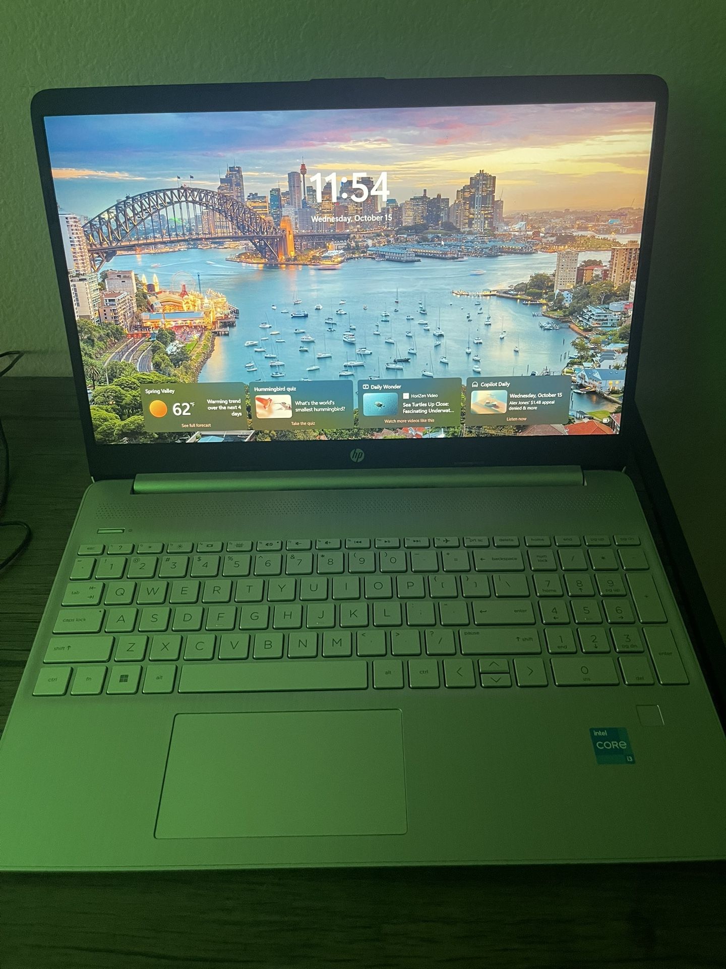 HP Laptop -238 GB , 8gm Ram, 11th Gen Intel Core i3