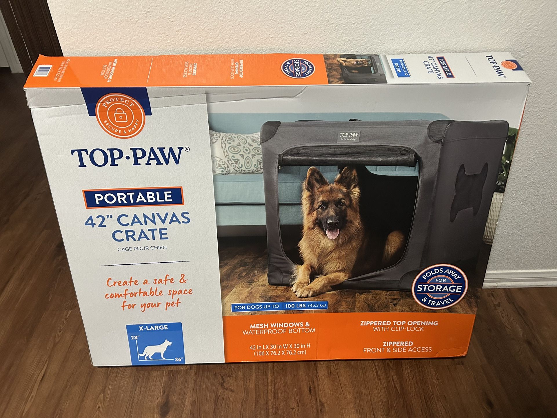 Top Paw Portable Crate