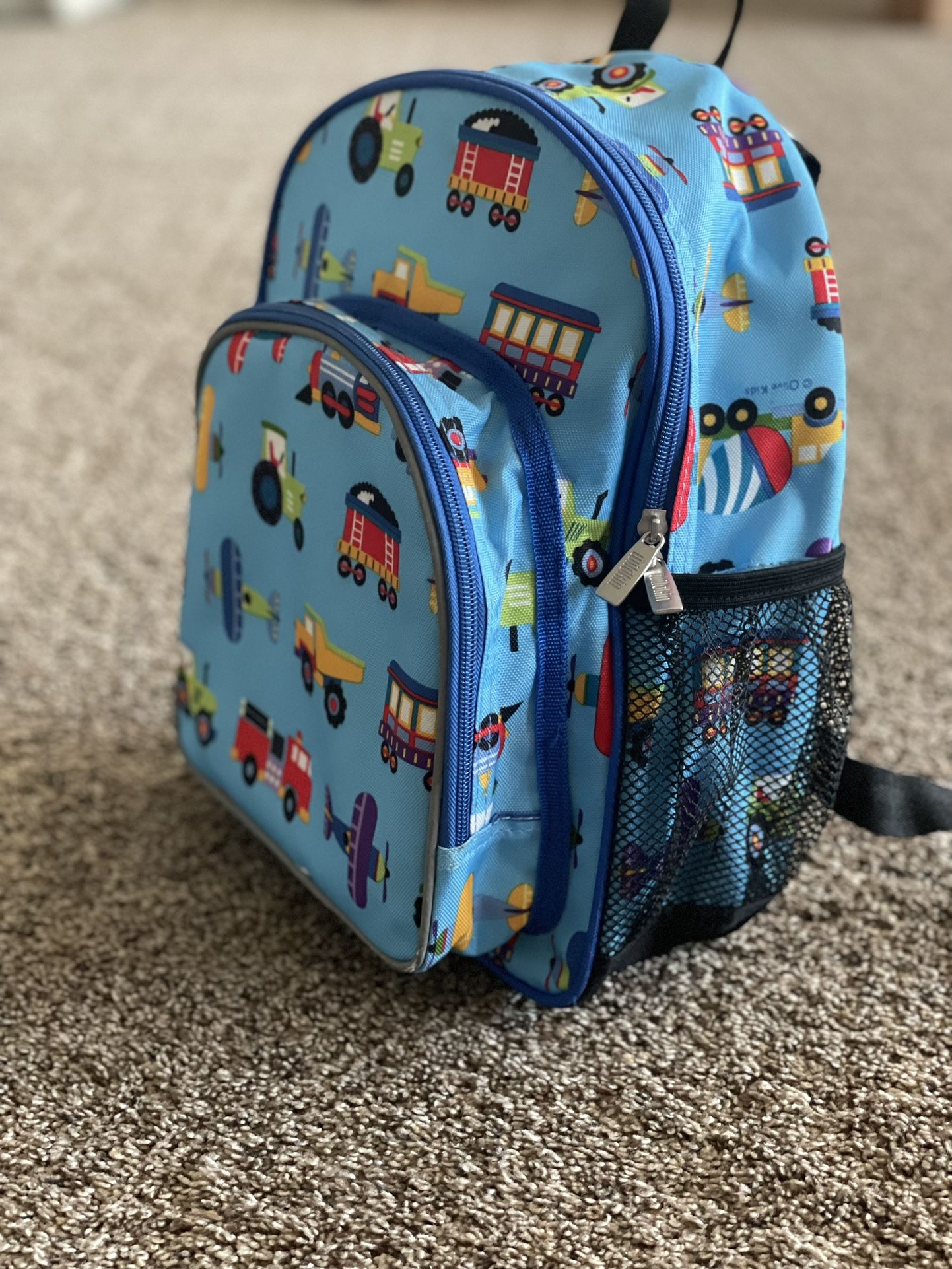 Wildkin 12-Inch Kids Backpack for Boys & Girls, Perfect for Daycare and Preschool, Toddler Bags Feat