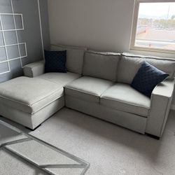 Pull Out Couch Grey
