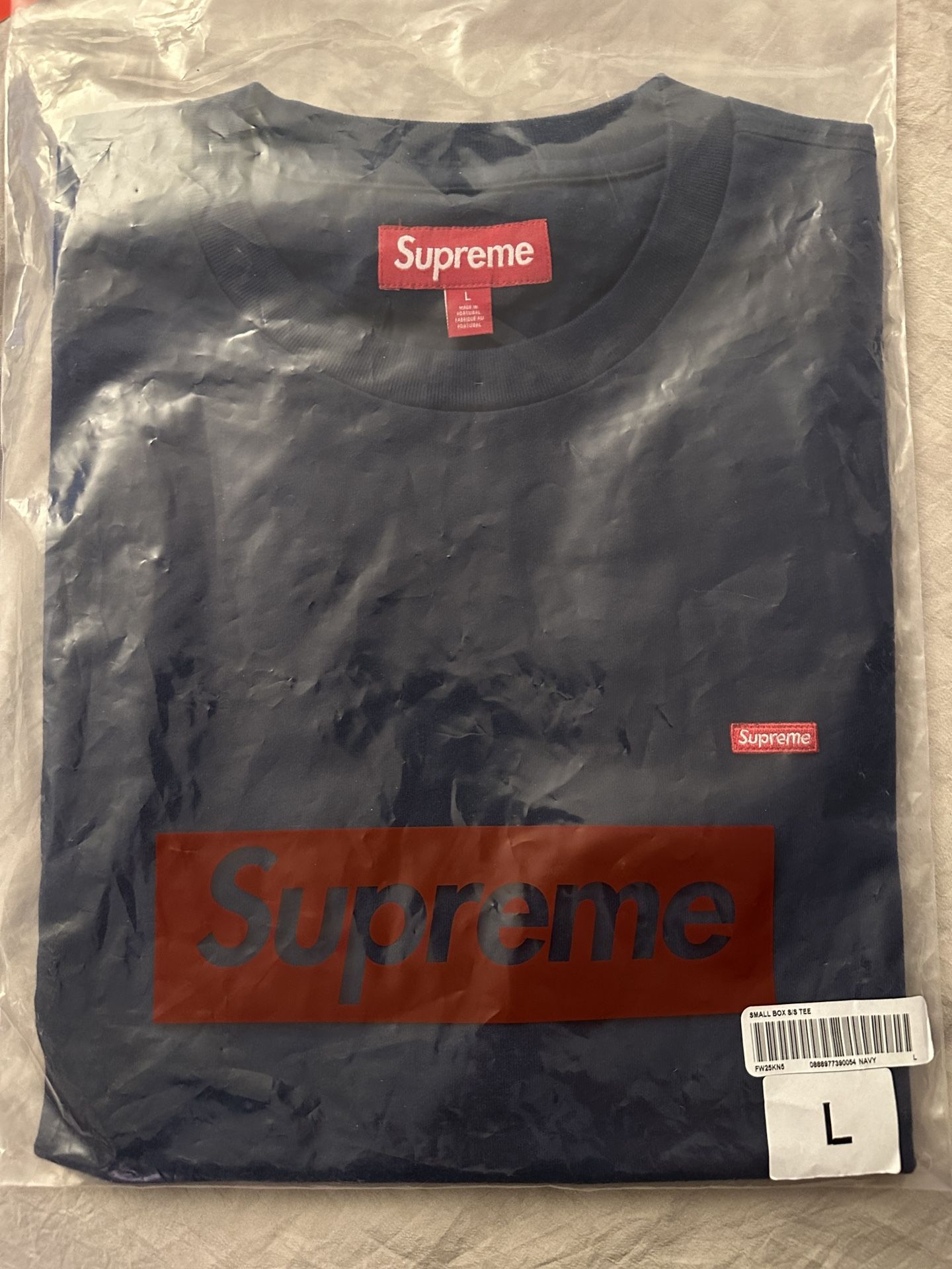 Supreme Small Box Logo Tee (FW25)