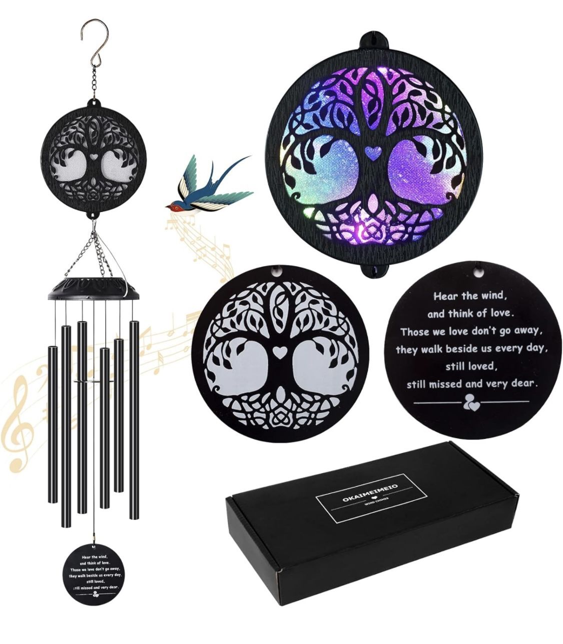 Solar Tree of Life Wind Chimes #1