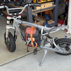 Razor Sx500 Frame and 72v Battery 