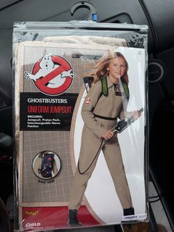 Ghostbusters Uniform JumpSuit Child  X/Large