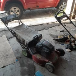 Cortadora De Cesped Trabaja Bien 