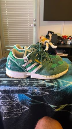 adidas ZX 8000 Bape Undefeated Green Size 9