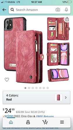 Wallet case with detachable iPhone X case
