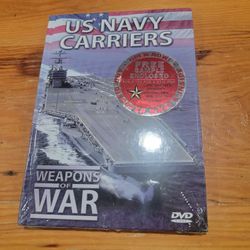 US Navy Carriers: Weapons of War - DVD Documentary - Combat Action - NEW SEALED